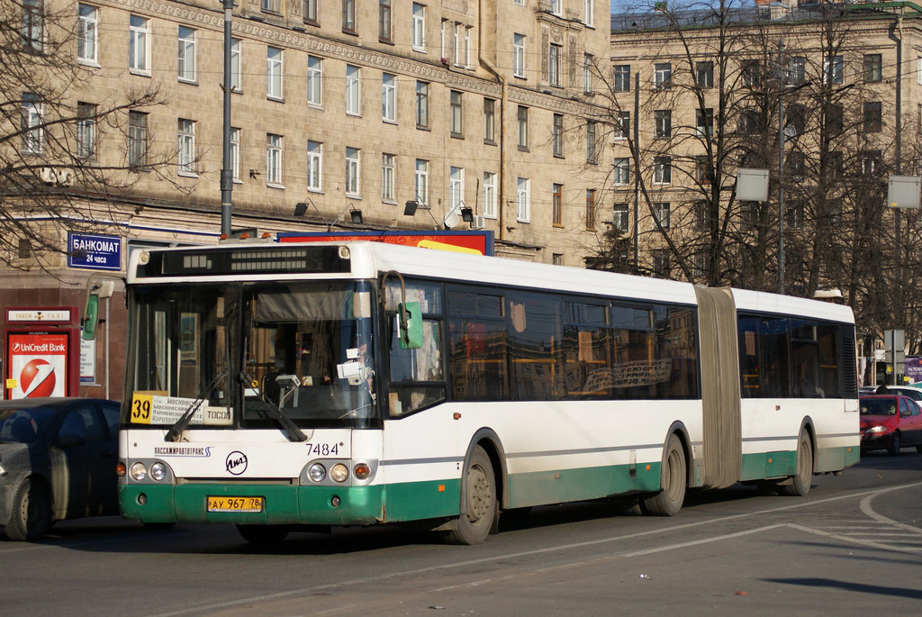 Санкт-Петербург, ЛиАЗ-6213.20 № 7484