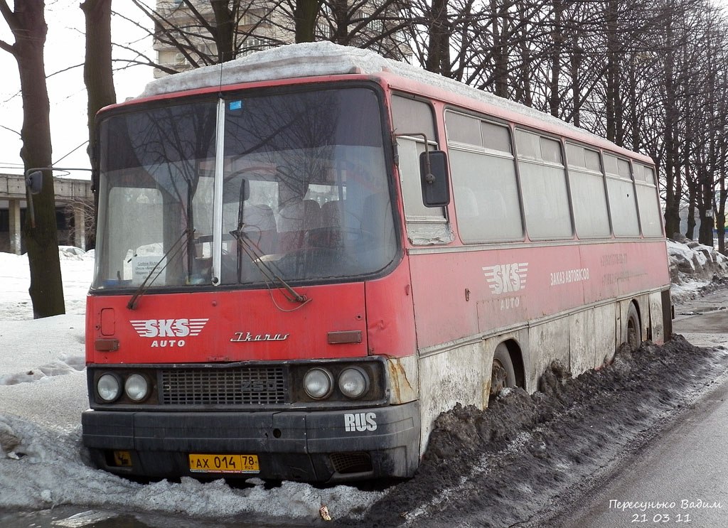 Санкт-Петербург, Ikarus 256.54 № АХ 014 78