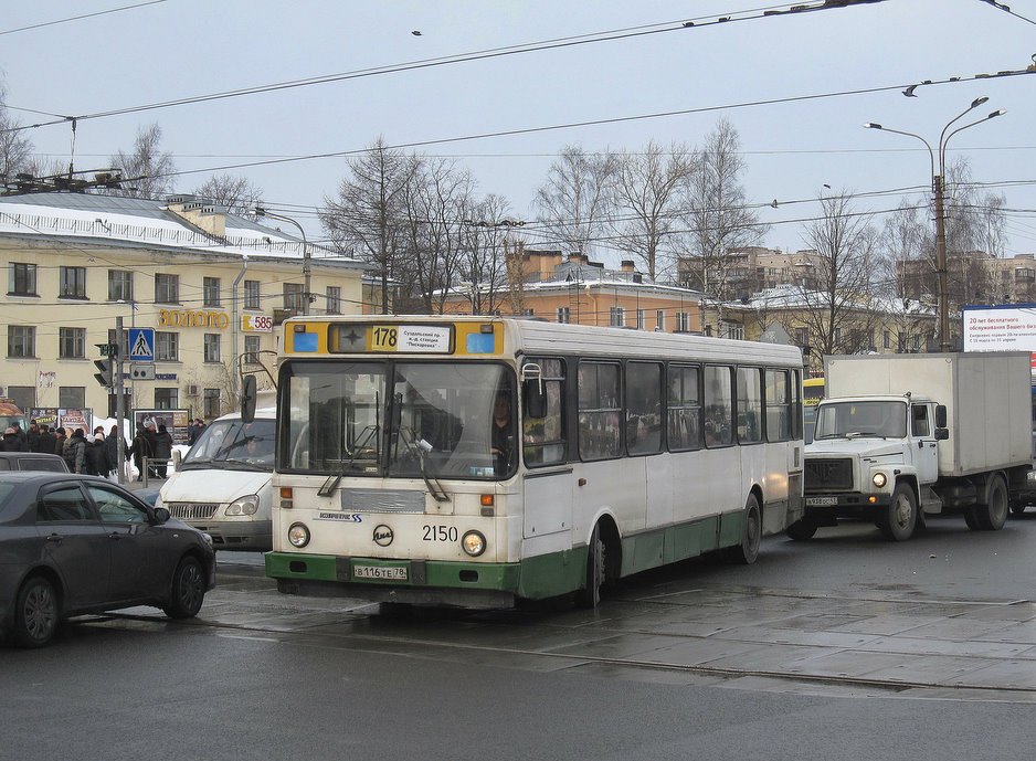 Санкт-Петербург, ЛиАЗ-5256.25 № 2150