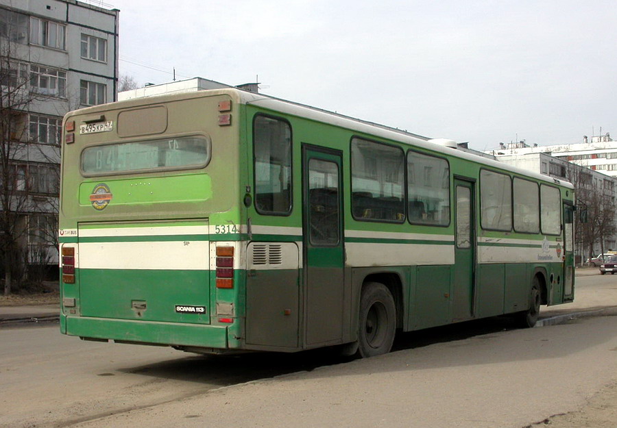 Ленинградская область, Scania CN113CLB № В 495 КР 47