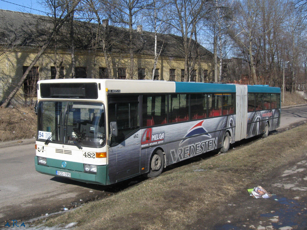 Литва, Mercedes-Benz O405G № 482