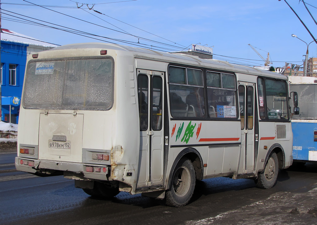Нижегородская область, ПАЗ-32054 № В 978 КМ 152
