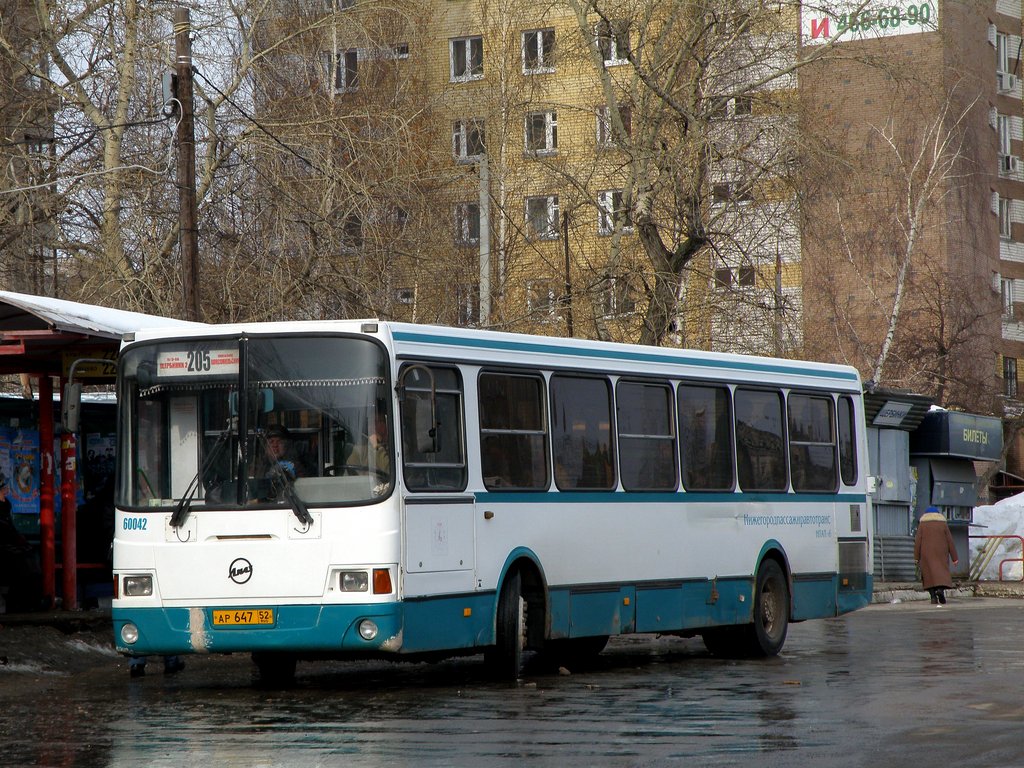 Нижегородская область, ЛиАЗ-5256.26 № 60042