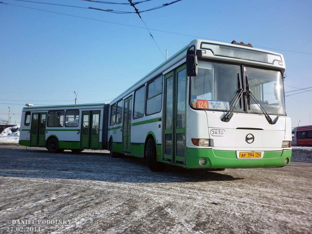 Челябинская область, ЛиАЗ-6212.00 № 3630