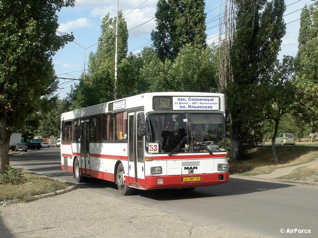 Саратовская область, MAN 791 SL202 № АТ 387 64