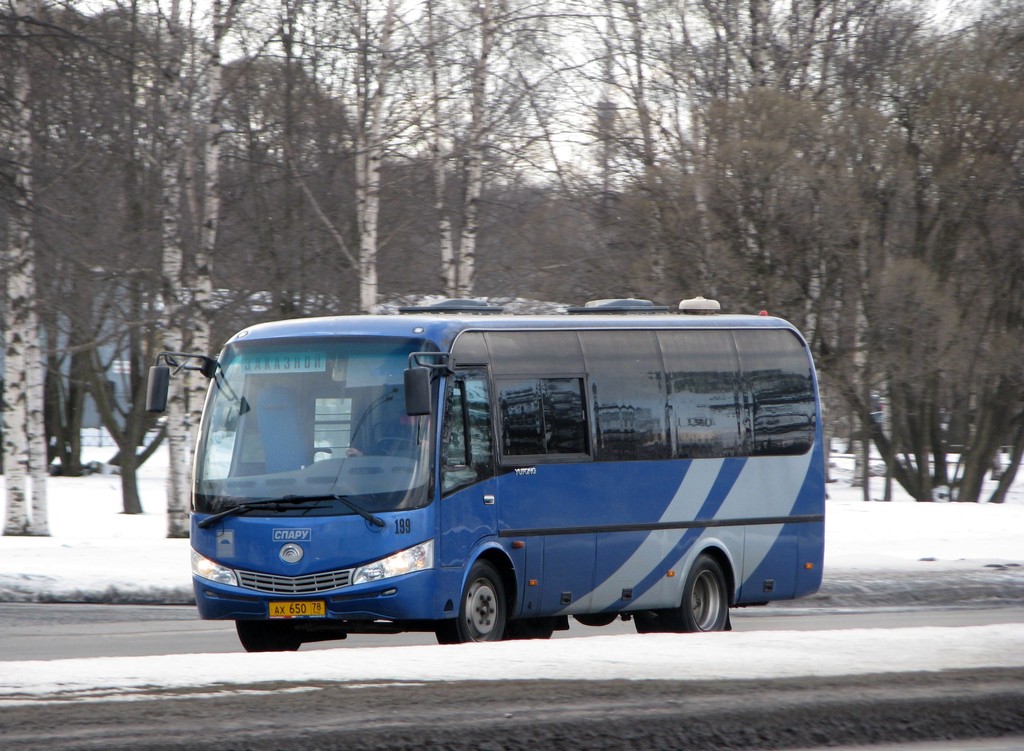 Санкт-Петербург, Yutong ZK6737R № 199