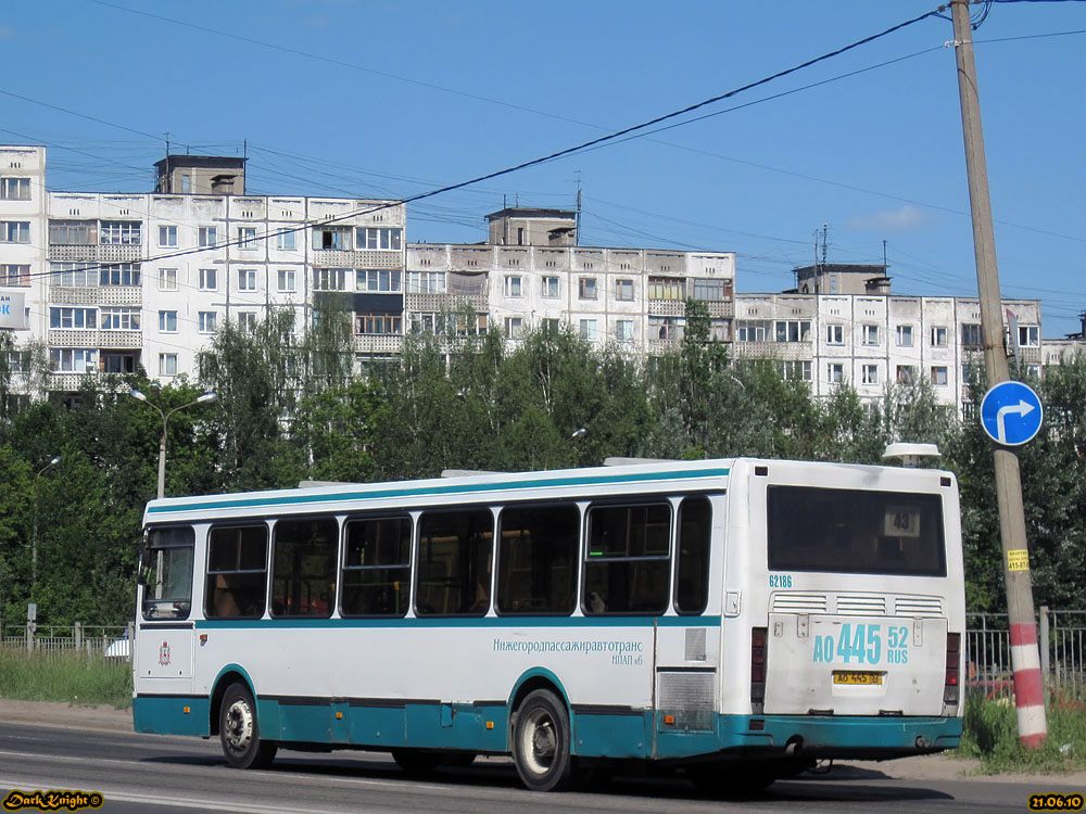 Nizhegorodskaya region, LiAZ-5256.25 Nr. 62186