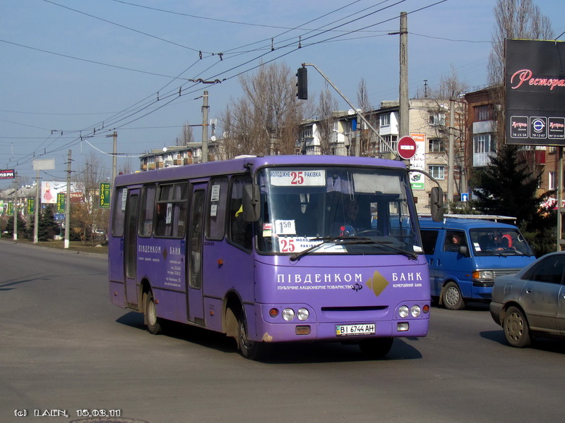 Полтавская область, Богдан А09202 № BI 6744 AH