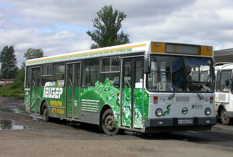 Санкт-Петербург, ЛиАЗ-5256.25 № 5591