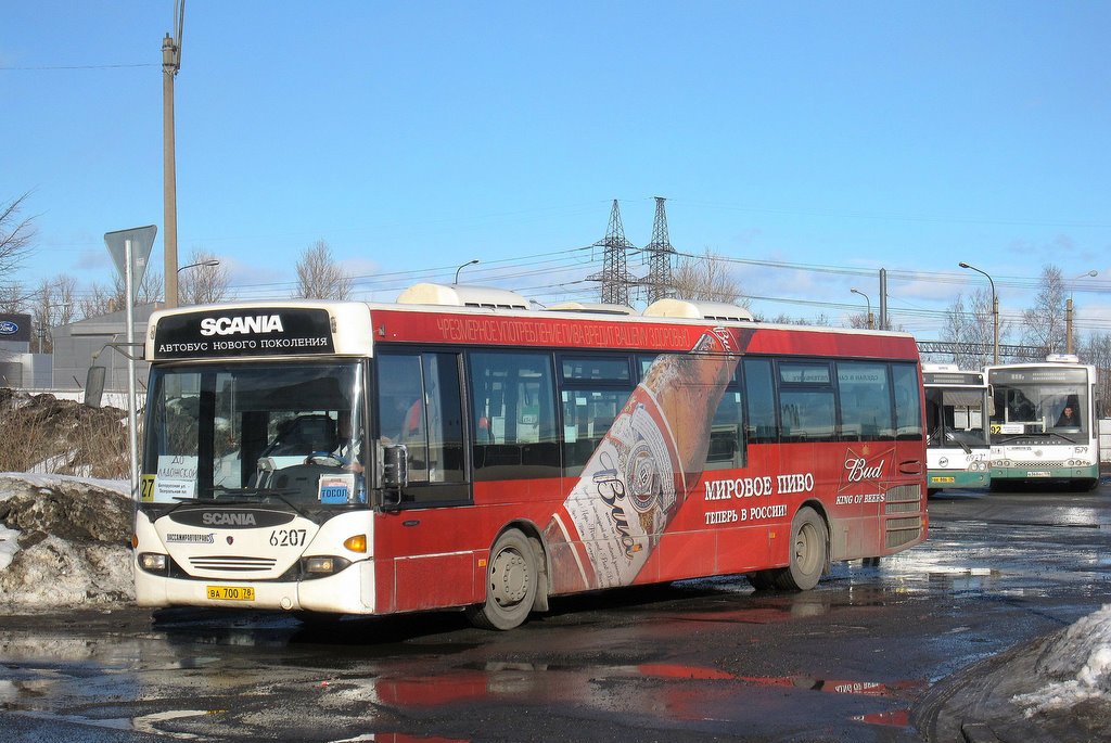 Санкт-Петербург, Scania OmniLink I (Скания-Питер) № 6207