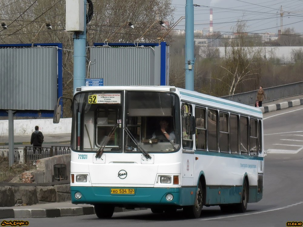 Нижегородская область, ЛиАЗ-5256.26 № 72031