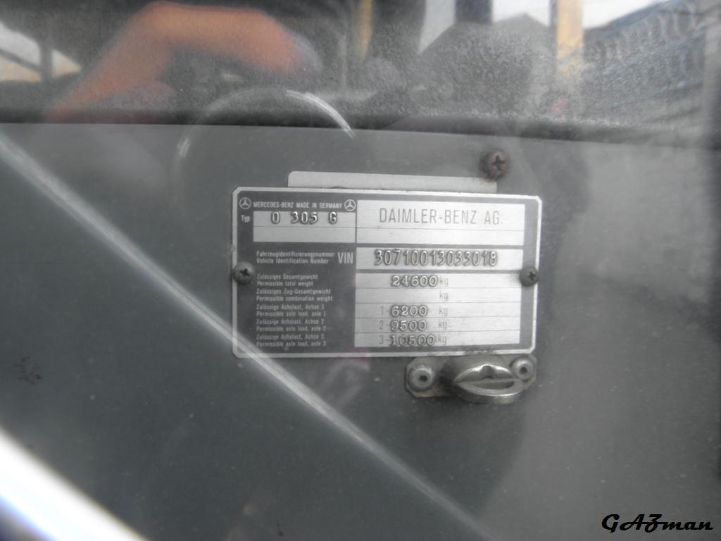 Obwód dniepropetrowski, Mercedes-Benz O305G Nr AE 8073 AA
