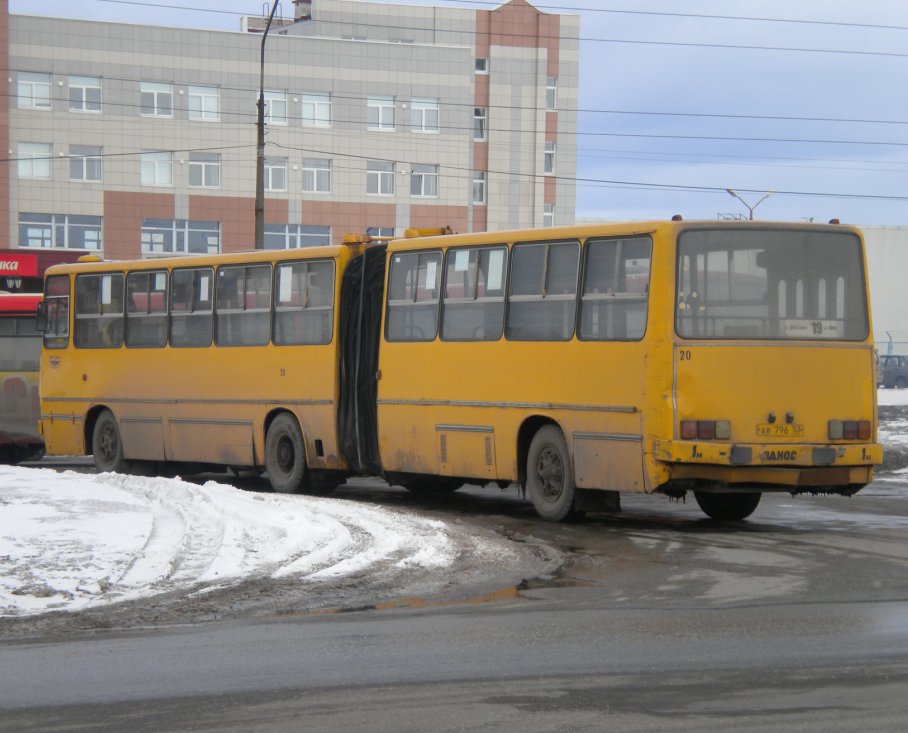 Novgorod region, Ikarus 280.33 Nr. 20