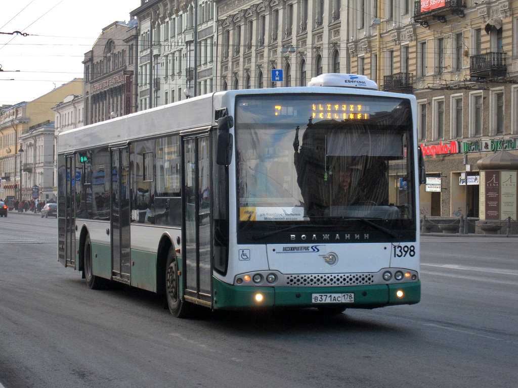 Санкт-Петербург, Волжанин-5270-20-06 "СитиРитм-12" № 1398