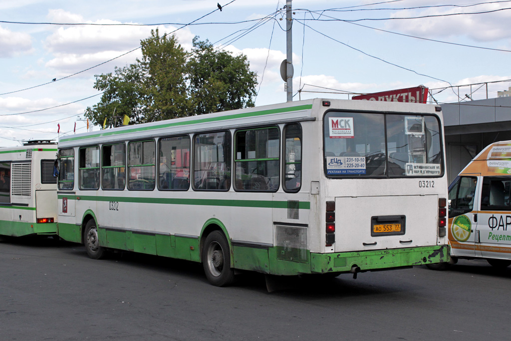 Москва, ЛиАЗ-5256.25 № 03212