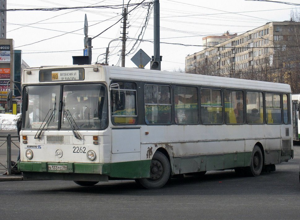 Санкт-Петербург, ЛиАЗ-5256.25 № 2262