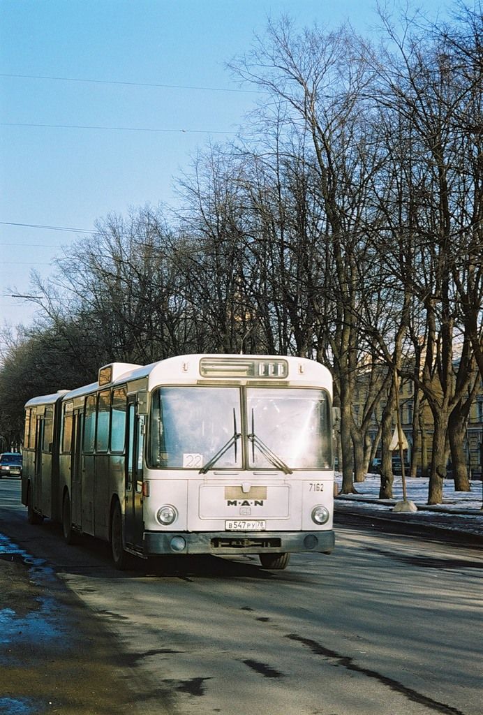 Санкт-Петербург, MAN 593 SG240H № 7162