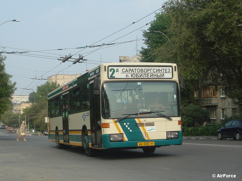 Саратовская область, Mercedes-Benz O405N № ВВ 035 64