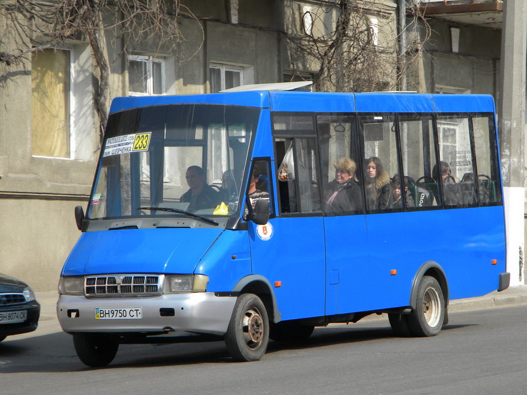 Одесская область, Рута 19 № BH 9750 CT — Фото — Автобусный транспорт