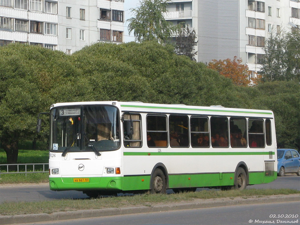 Псковская область, ЛиАЗ-5293.00 № 126