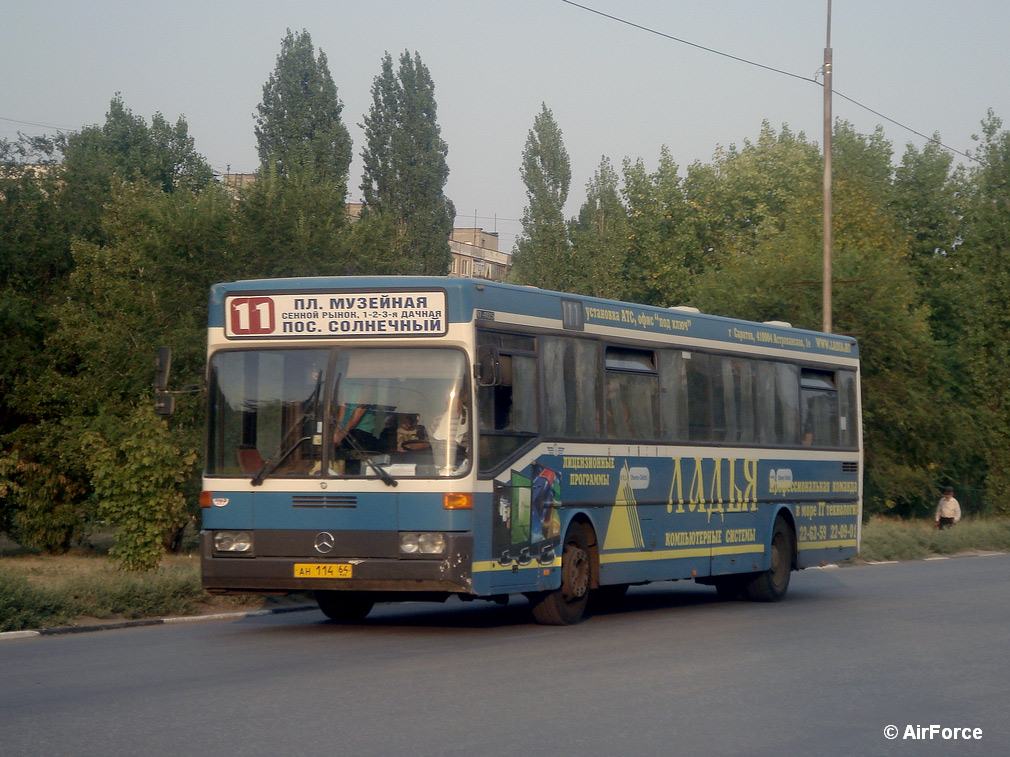 Саратовская область, Mercedes-Benz O405 № АН 114 64