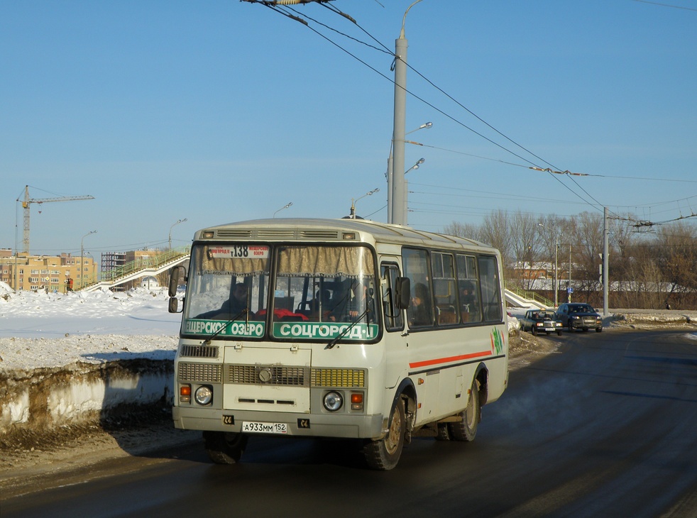 Nizhegorodskaya region, PAZ-32054 Nr. А 933 ММ 152