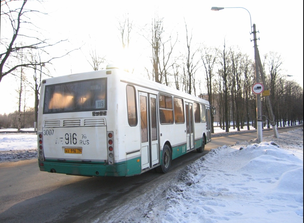 Санкт-Петербург, ЛиАЗ-5256.25 № 3007