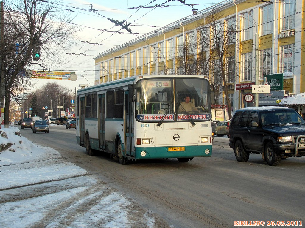 Нижегородская область, ЛиАЗ-5256.26 № 60038