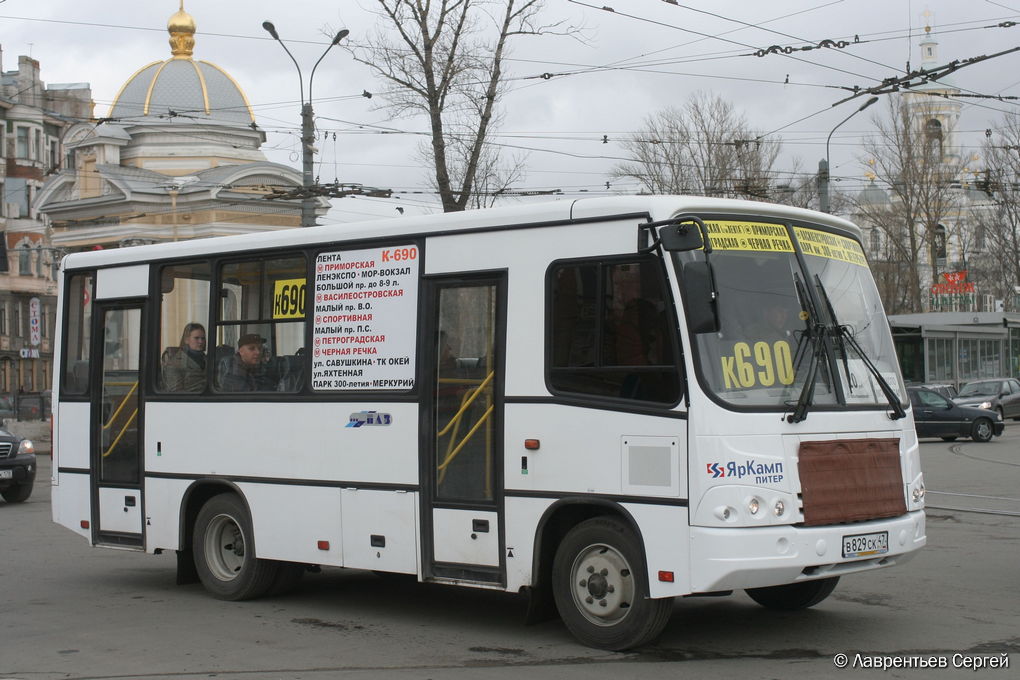 Санкт-Петербург, ПАЗ-320402-03 № 129