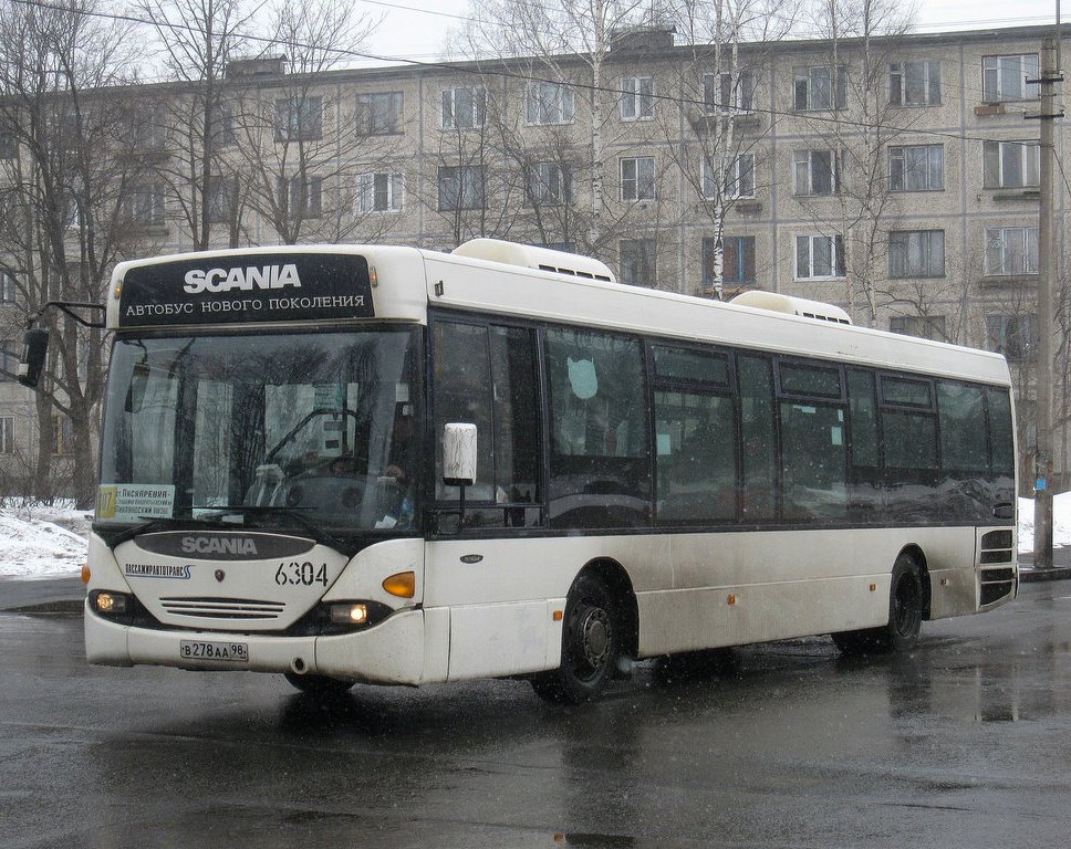 Санкт-Петербург, Scania OmniLink I (Скания-Питер) № 6304