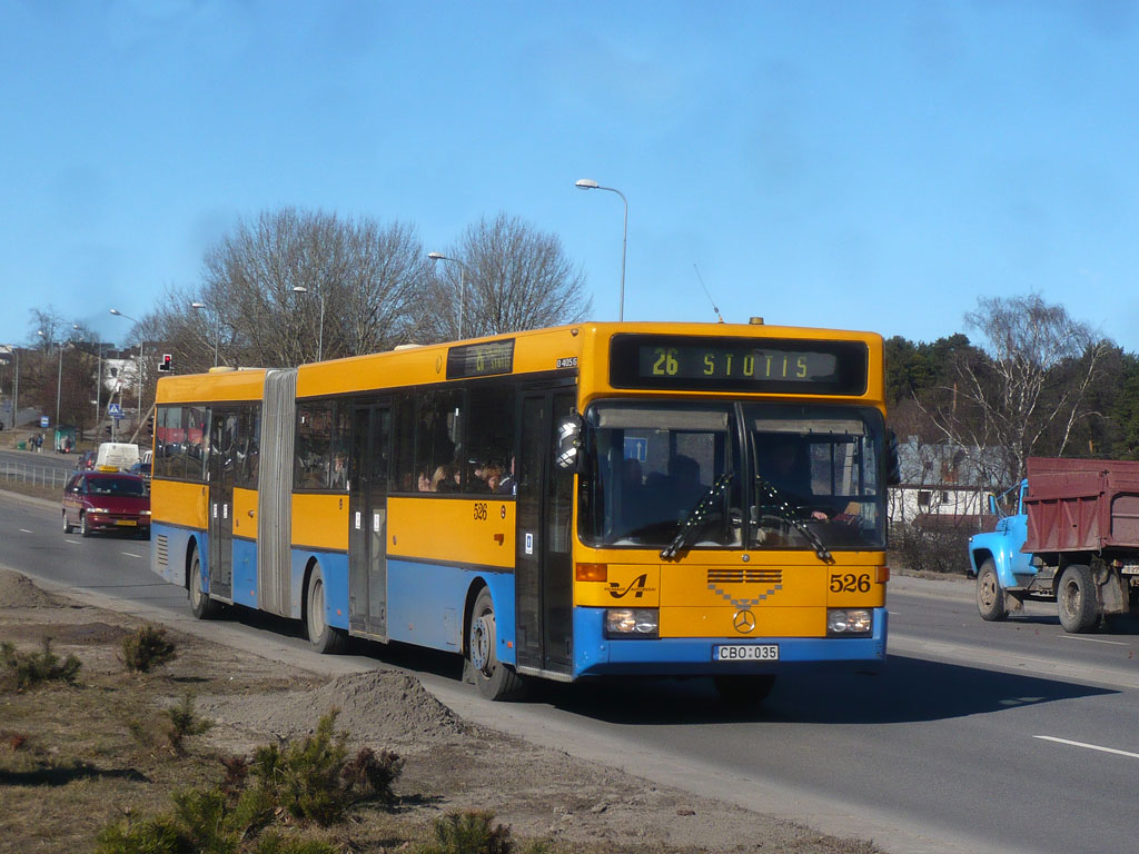 Литва, Mercedes-Benz O405G № 526