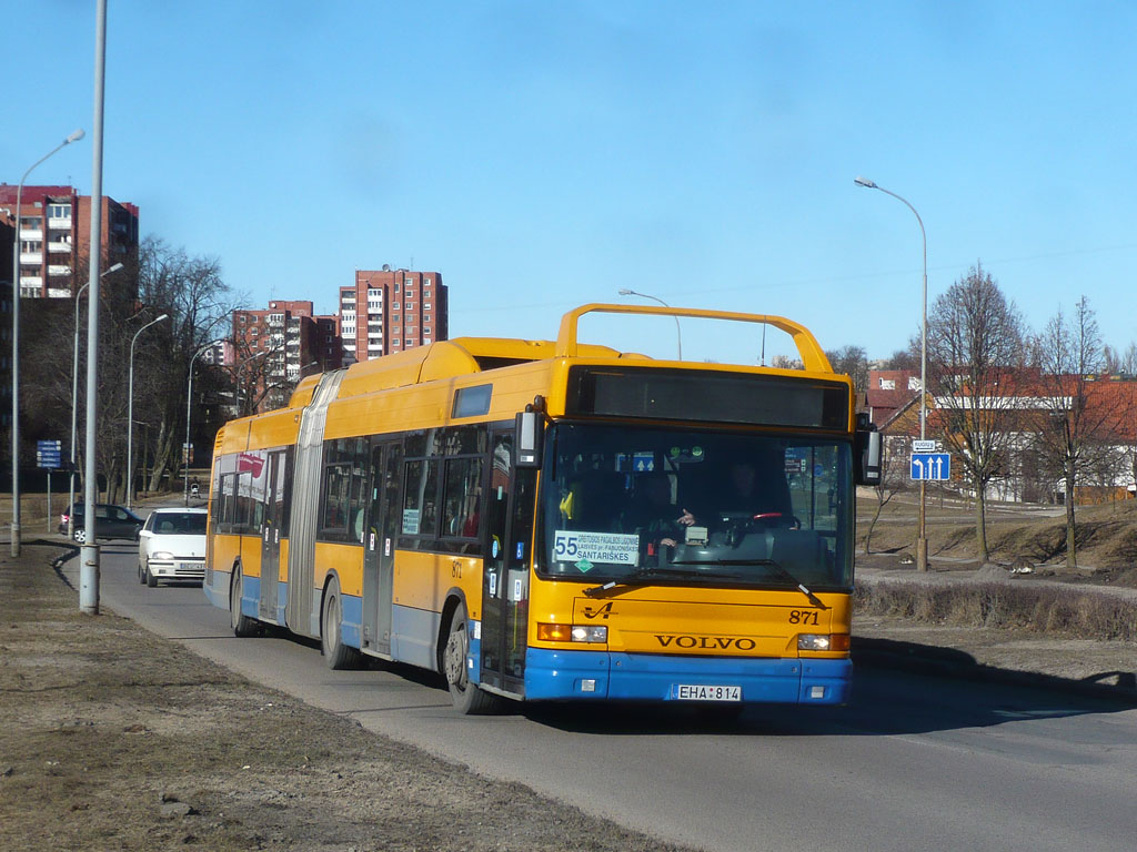 Литва, Heuliez GX417 GNV № 871