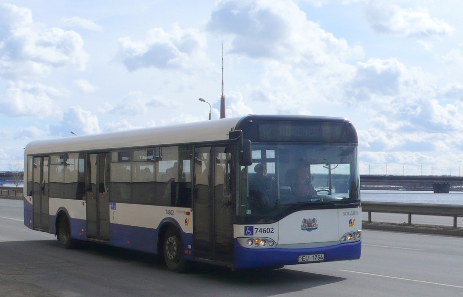 Łotwa, Solaris Urbino II 12 Nr 74602