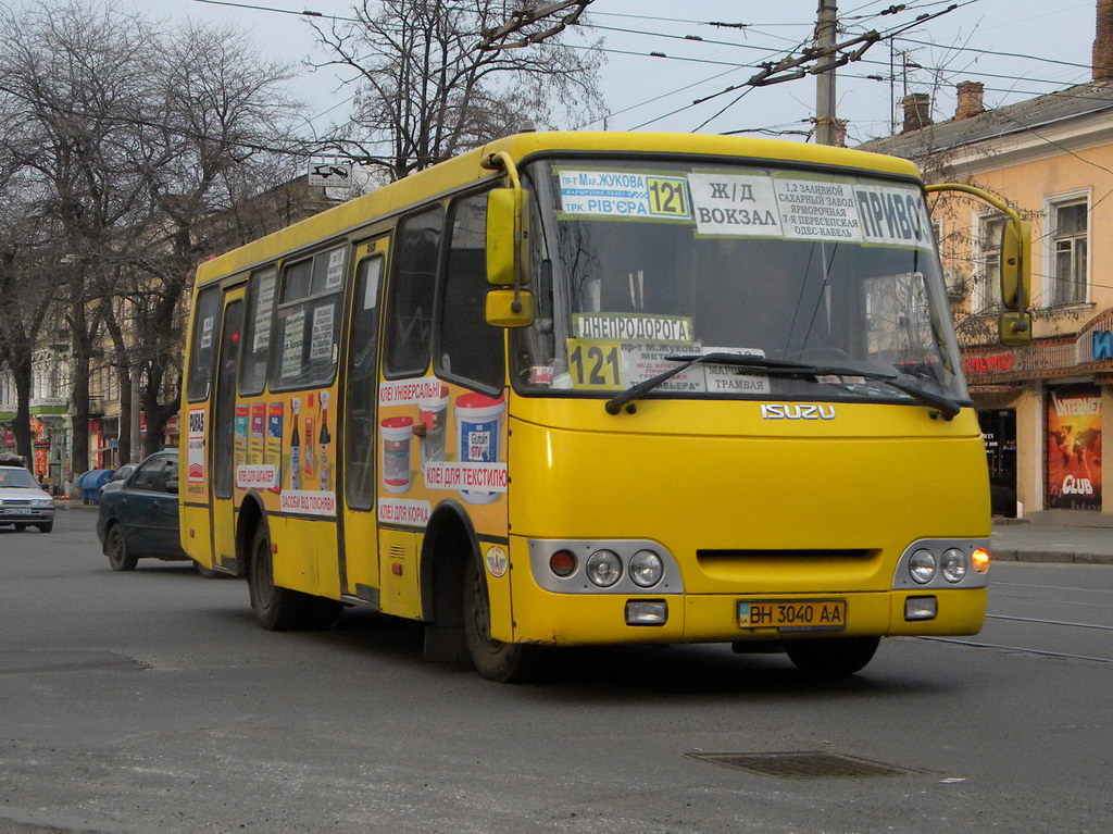 Одесская область, Богдан А09201 № BH 3040 AA