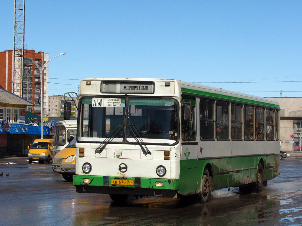 Пензенская область, ЛиАЗ-5256.00 № 292