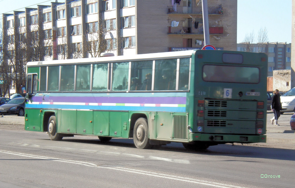 Литва, Scania CK112CL № 219