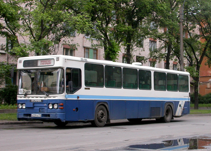 Санкт-Петербург, Scania CN112CLB № В 228 НН 78