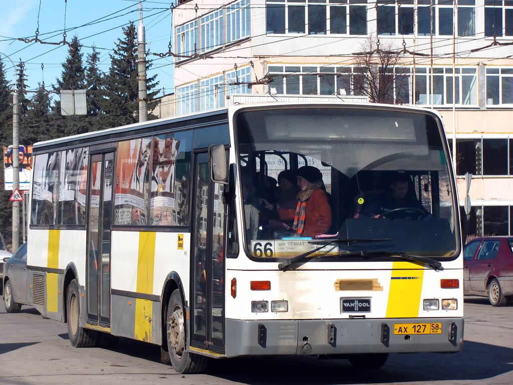 Пензенская область, Van Hool A600 № АХ 127 58