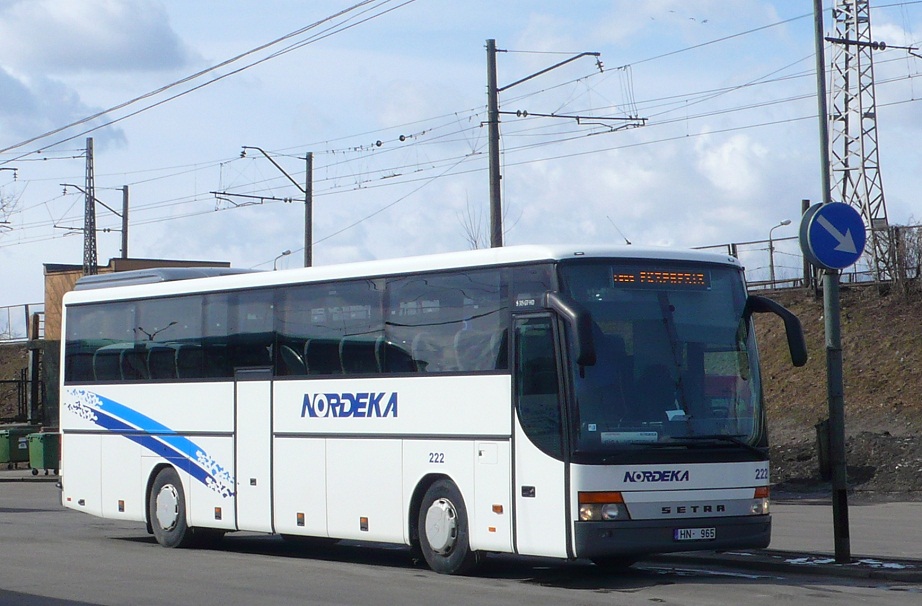 Lotyšsko, Setra S315GT-HD č. 222