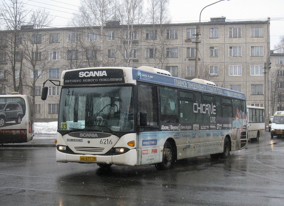 Санкт-Петербург, Scania OmniLink I (Скания-Питер) № 6216