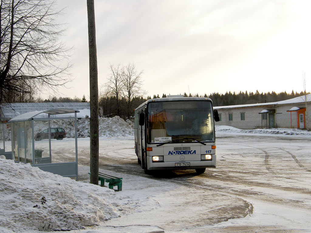 Латвия, Mercedes-Benz O408 № 117