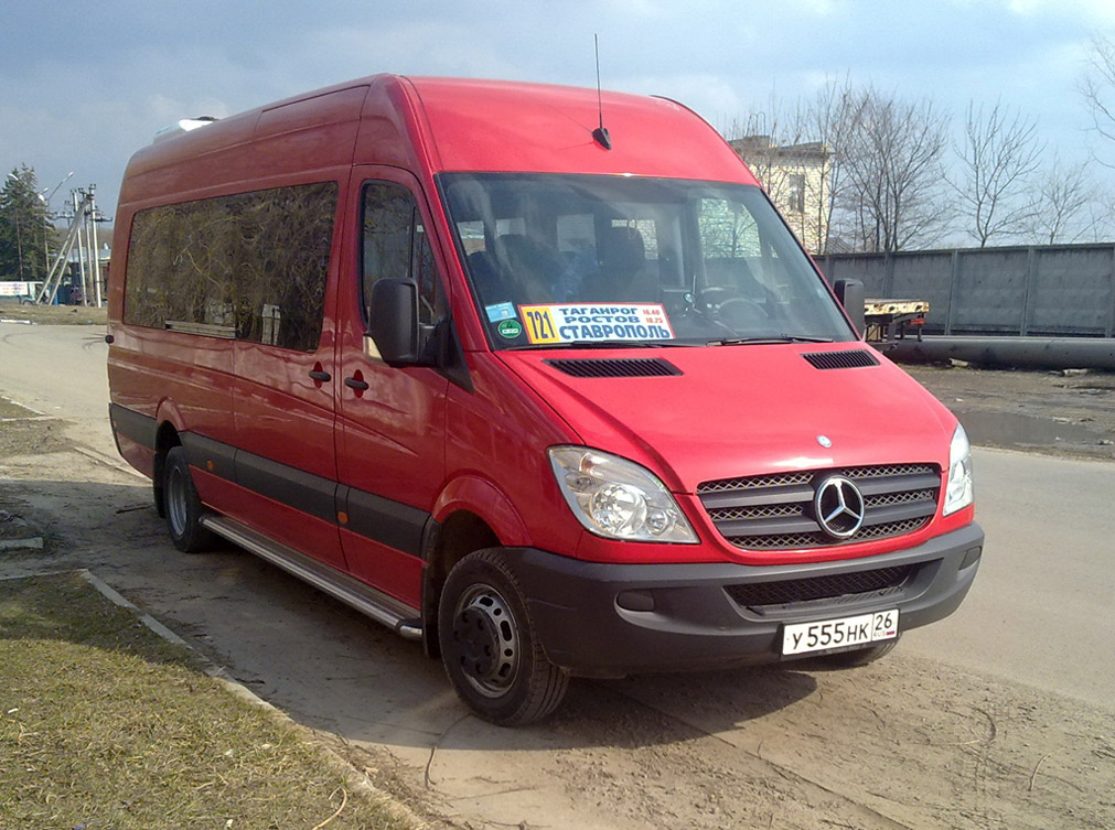 Ставропольский край, Mercedes-Benz Sprinter W906 515CDI № У 555 НК 26