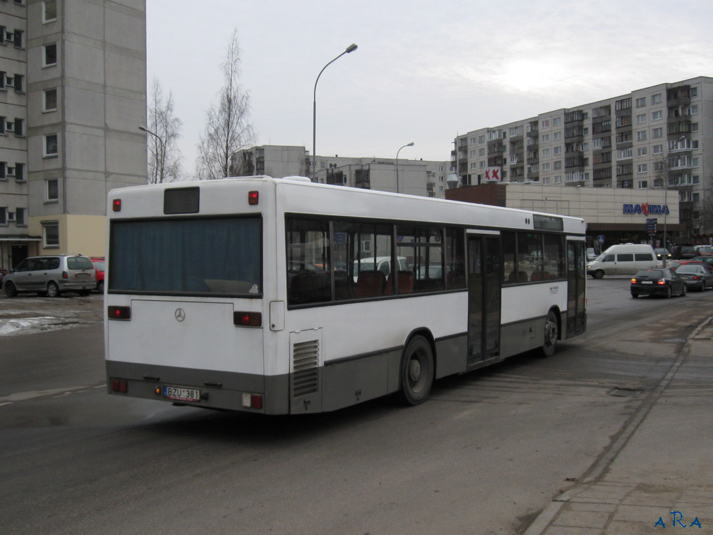 Литва, Mercedes-Benz O405N № BZU 381