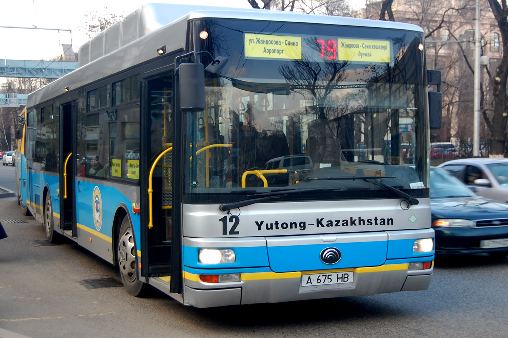 Almaty, Yutong ZK6120HGM # 12