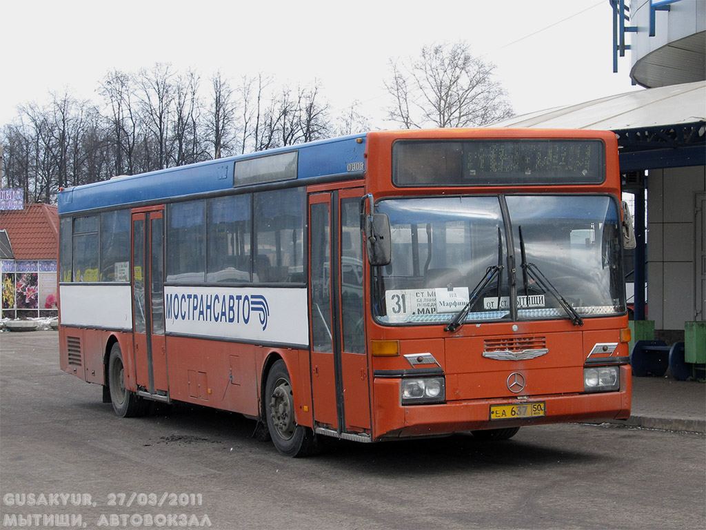 Moskevská oblast, Mercedes-Benz O405 č. 158