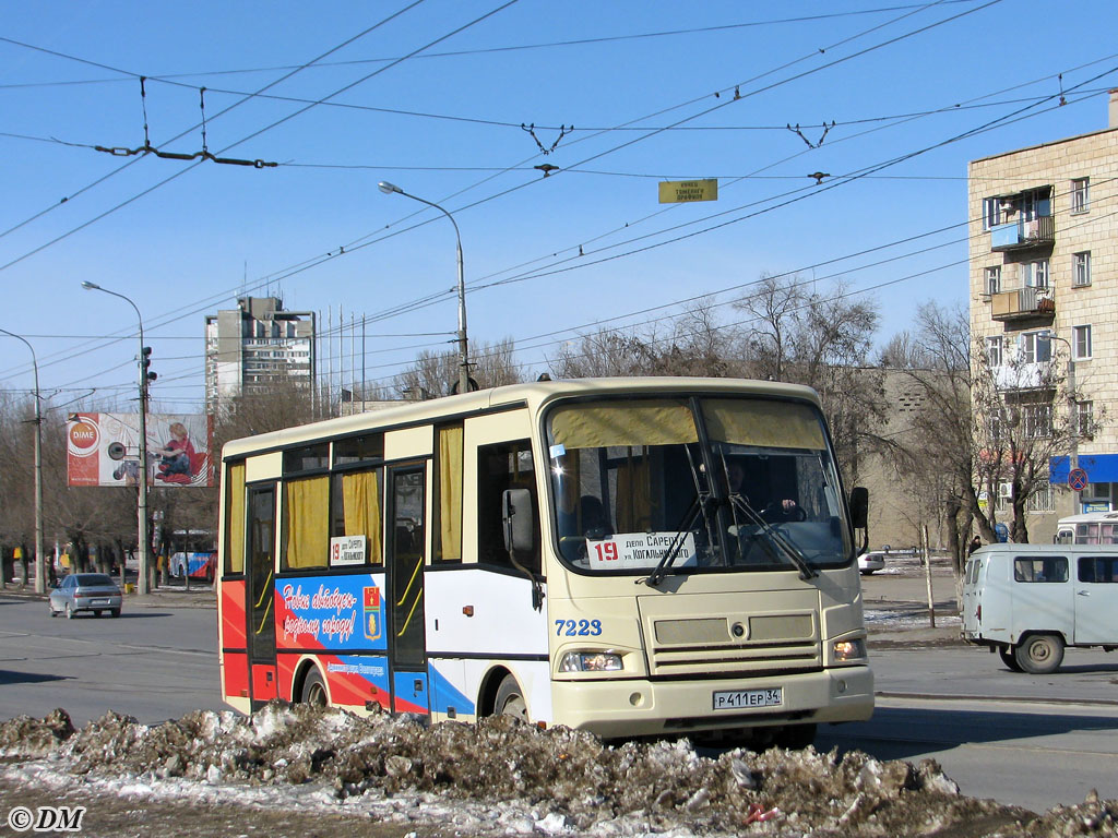 Волгоградская область, ПАЗ-320401-03 № 7223