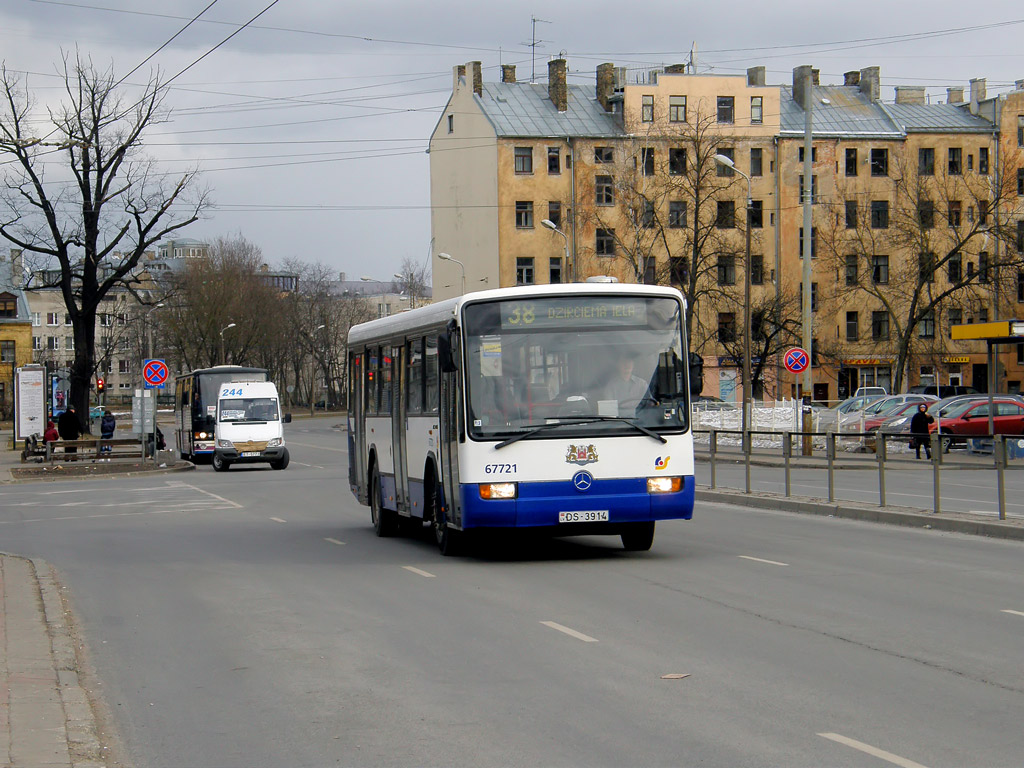 Латвия, Mercedes-Benz O345 № 67721