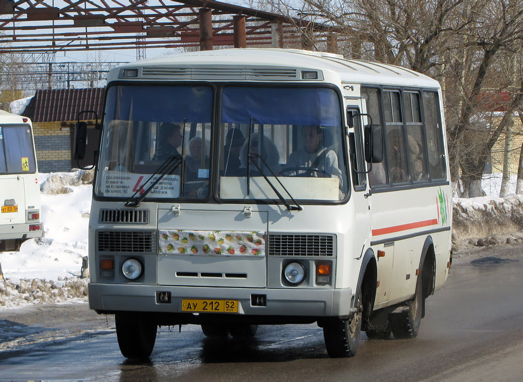 Нижегородская область, ПАЗ-32054 № АУ 212 52