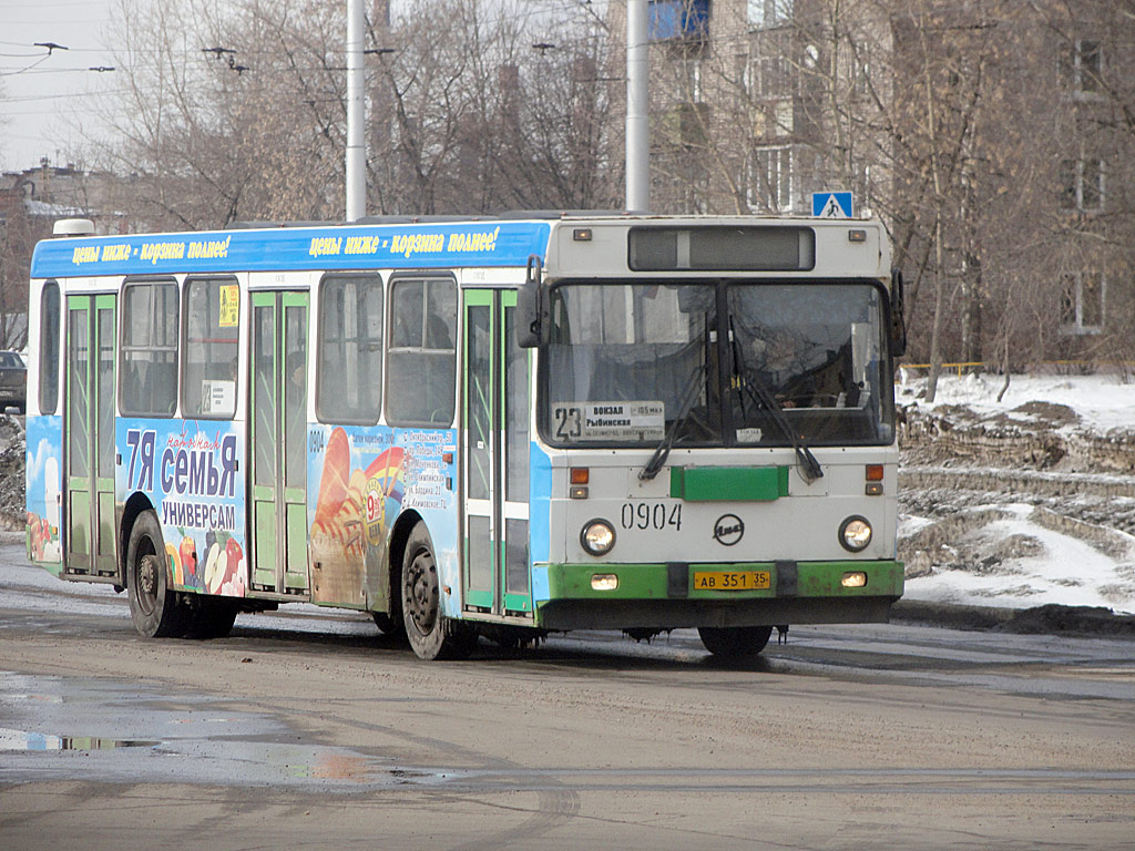 Вологодская область, ЛиАЗ-5256.25 № 0904