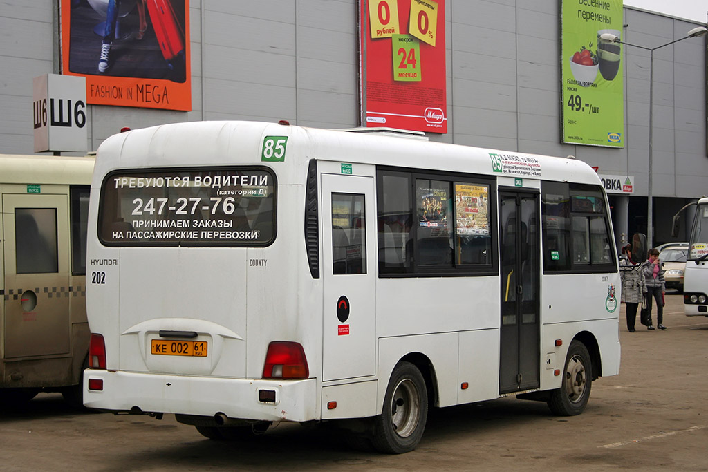 Ростовская область, Hyundai County SWB C08 (ТагАЗ) № 202